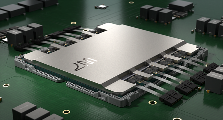 Figure 4. Lightmatter’s silicon photonics solution for AI. (Image: AWS)