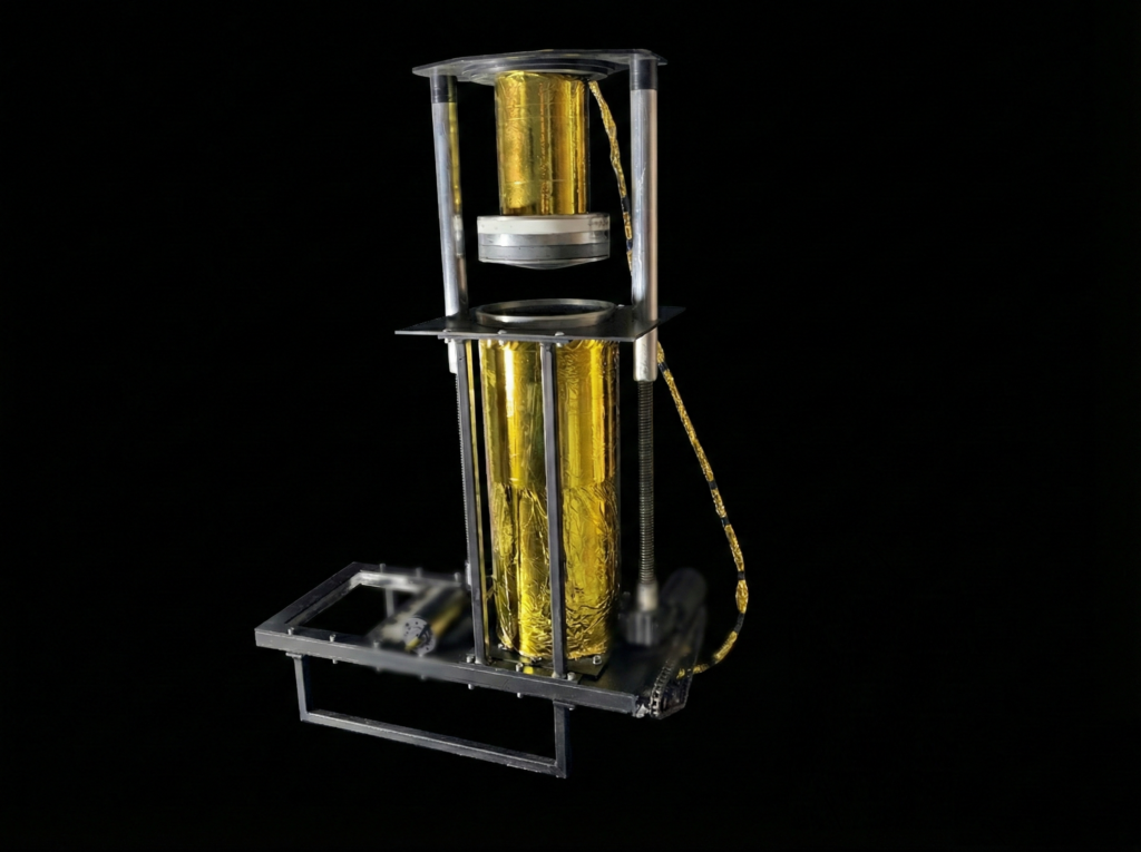 A digital twin of the LunaForm 3000 system for recycling on the moon that won Acme Space the 2025 NASA Lunar Recycle Challenge. (Image: Acme Space.)