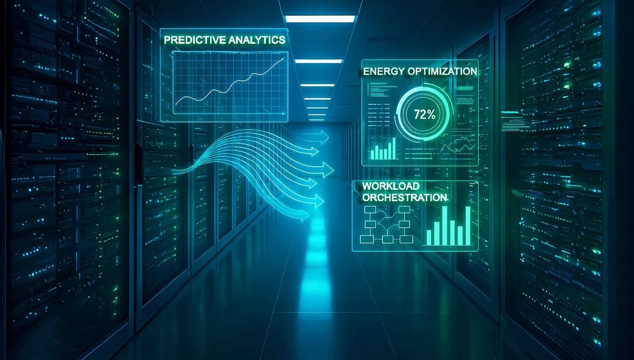 Figure 1. Three ways PAI can contribute to improved data center operation. (Image: Nlyte)