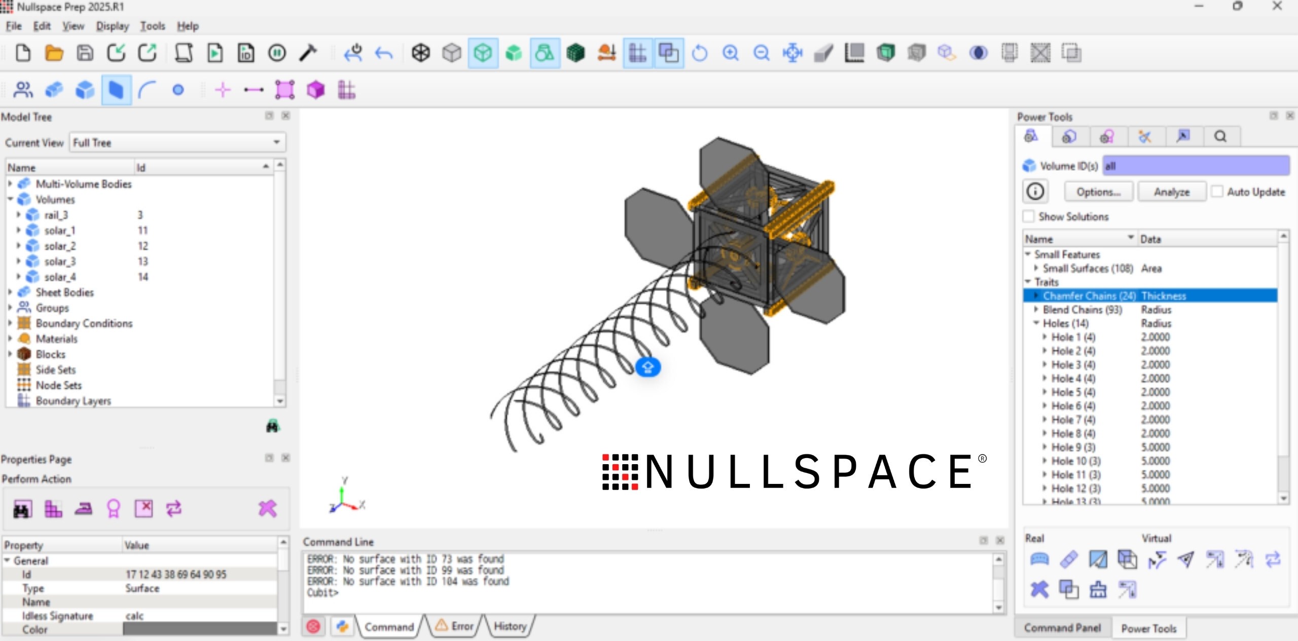Screenshot of Nullspace Prep, Nullspace’s CAD and meshing pre-processor. (Image: Nullspace.)