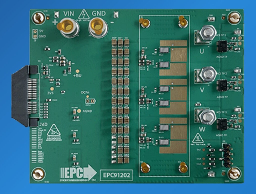 Figure 3. GaN power dev board suitable for PAI applications. (Image: Efficient Power Conversion)
