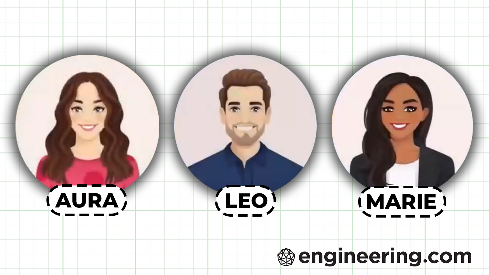 A tale of three chatbots: Aura, Leo, and Marie