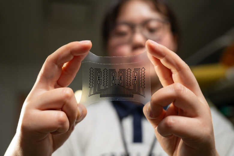 AdapSkin stretchable sensor improves AI-driven prosthetic control